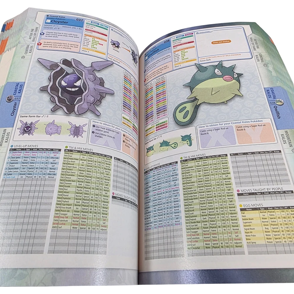 Pokémon X & Y Kalos Region Pokédex Strategy Guide